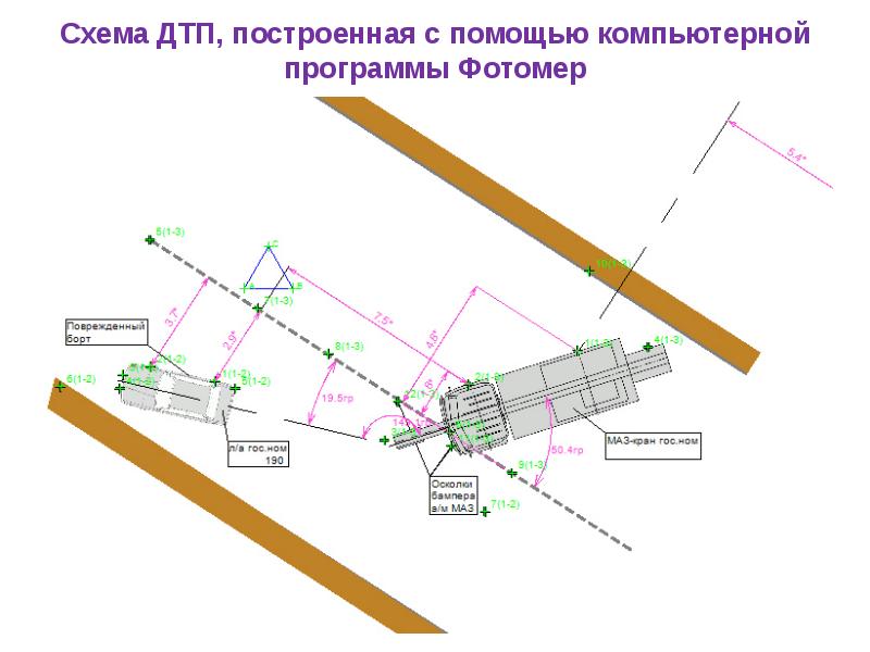 Схема аварии машерова