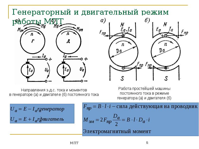 Основные свойства электрических машин