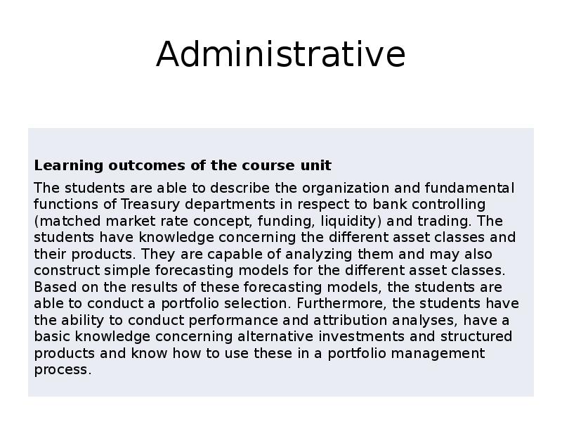 Administrative Administrative