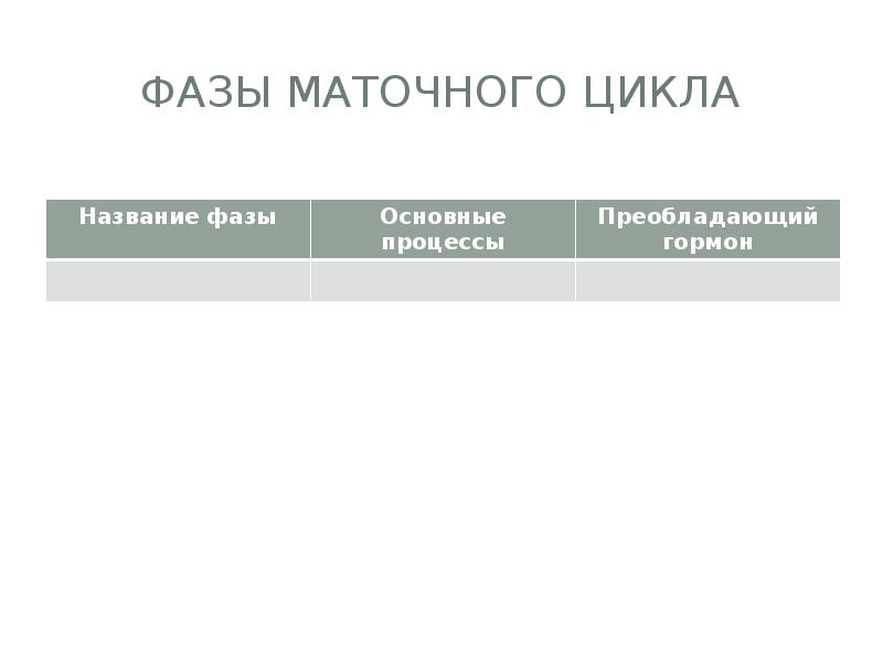 Особенности женского организма в зрелом возрасте презентация