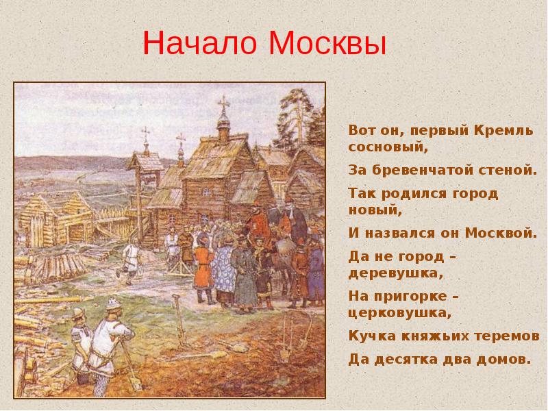 Рассказ о москве презентация