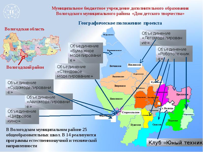 Географическое положение вологодской области презентация