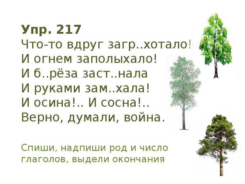 Род глаголов в прошедшем времени 3 класс школа россии конспект урока и презентация