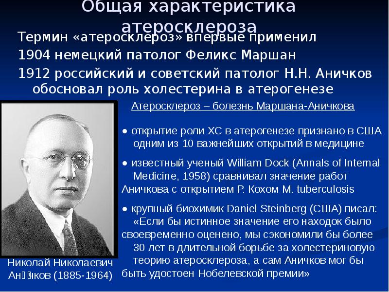 Аничков николай николаевич вклад. Аничков атеросклероз. Теории атеросклероза. Н н аничков. Н а витке.