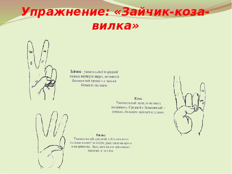 Козлик и кролик. Кинезиологическое упражнение заяц. Пальчиковая гимнастика про зайца. Зайчик коза вилка кинезиологическое упражнение. Упражнение коза заяц.