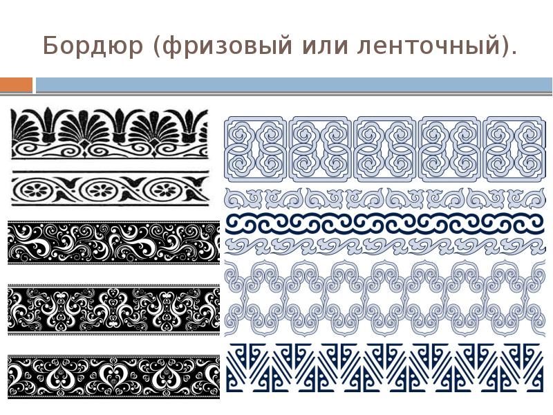 Ритмически повторяющийся элемент мотив изображения