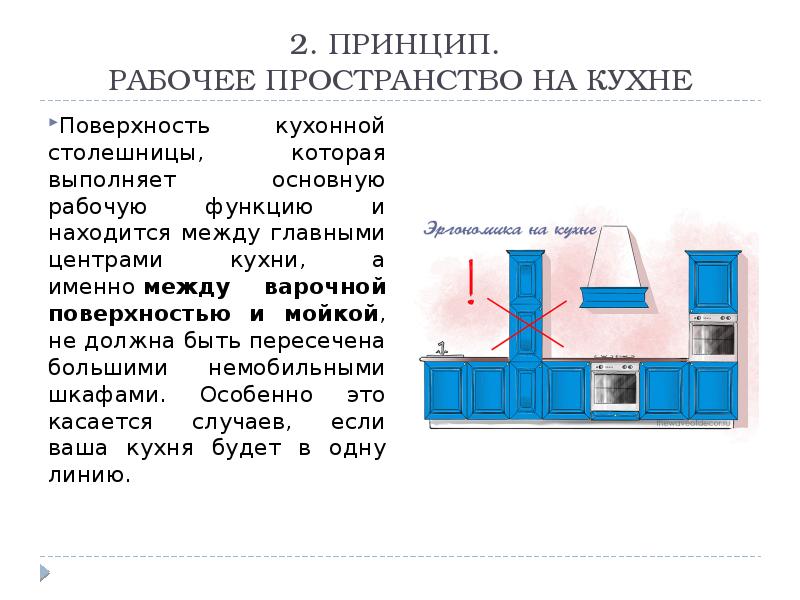 Принцип столешницы