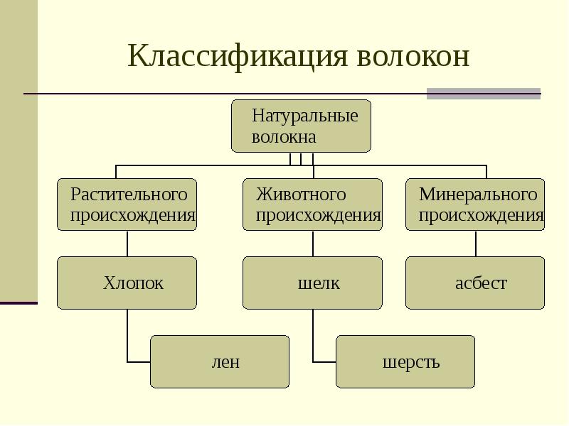 Классификация волокон презентация