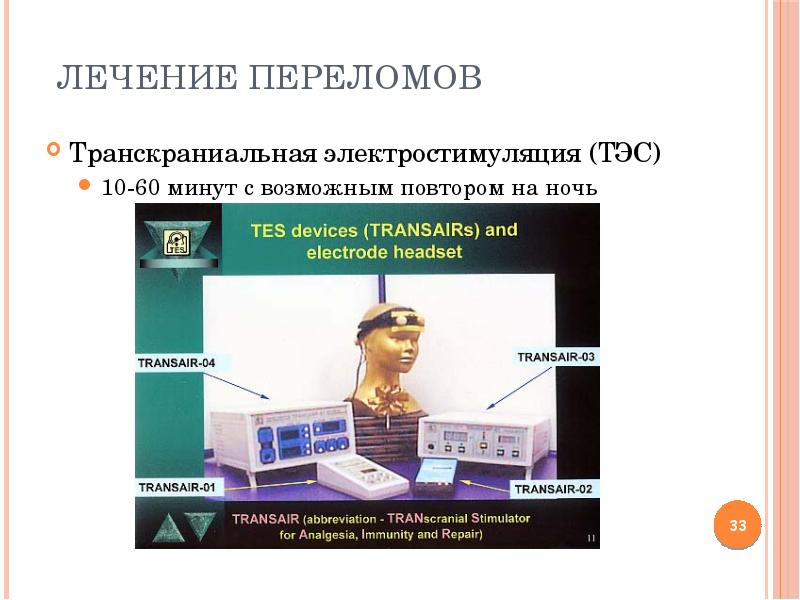 Физиотерапия в травматологии презентация