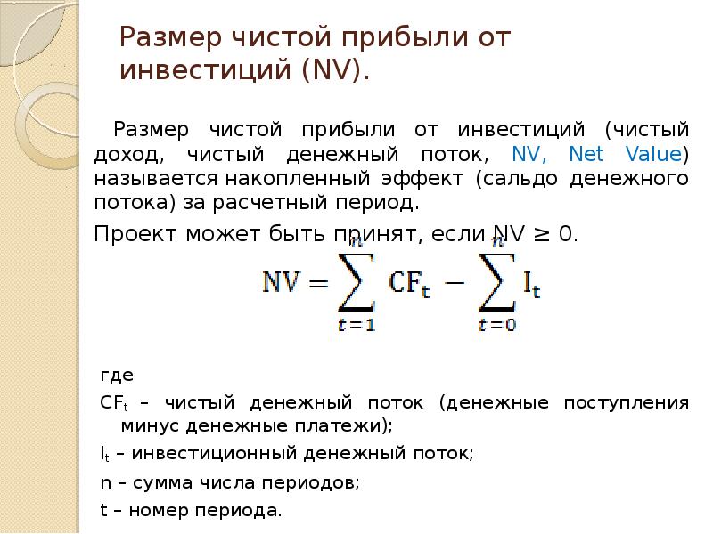 Оценка капитала и инвестиционные решения презентация