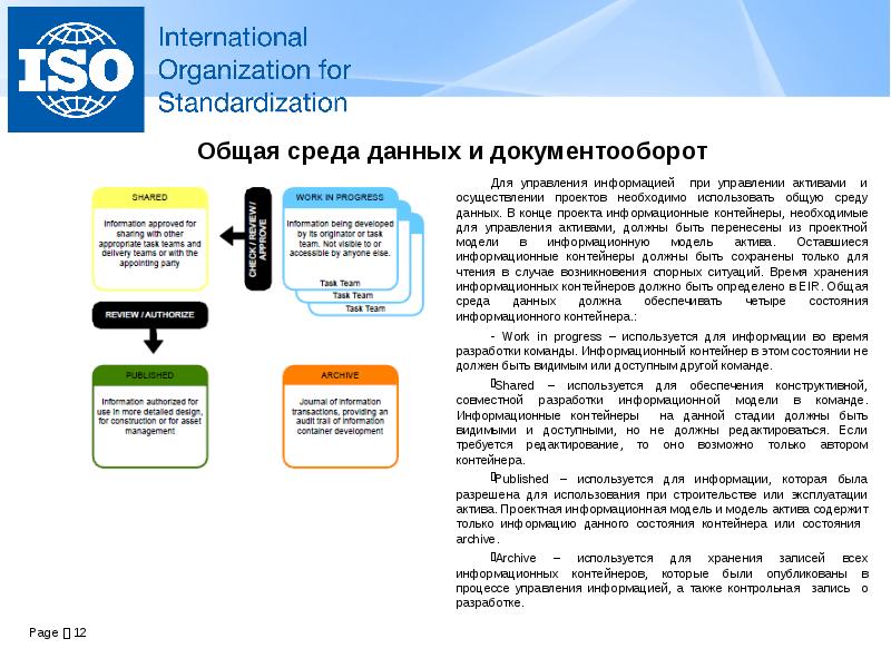 Среда общих данных проекта реализуемого с тим это