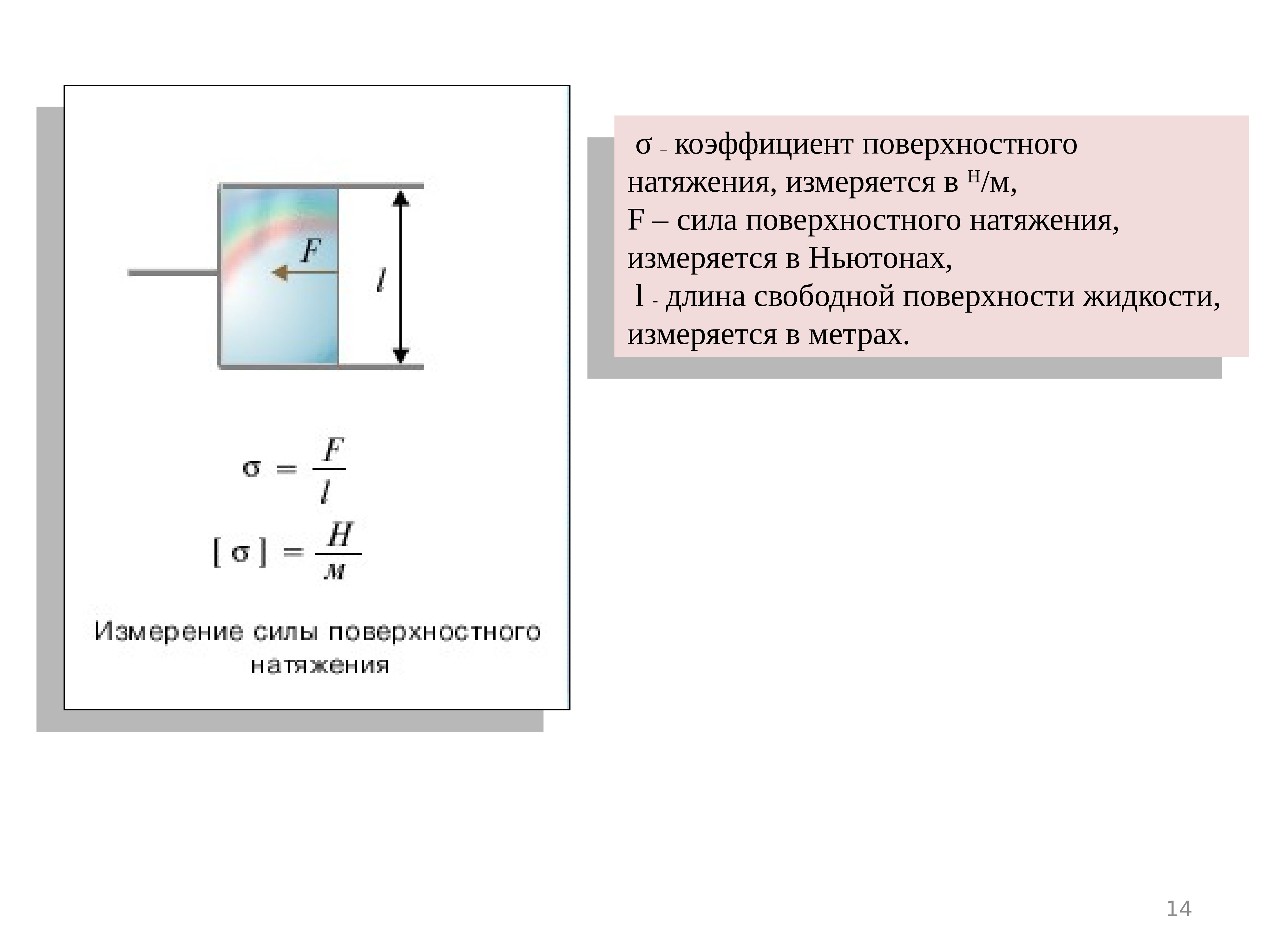 В чем измеряется натяжение нити