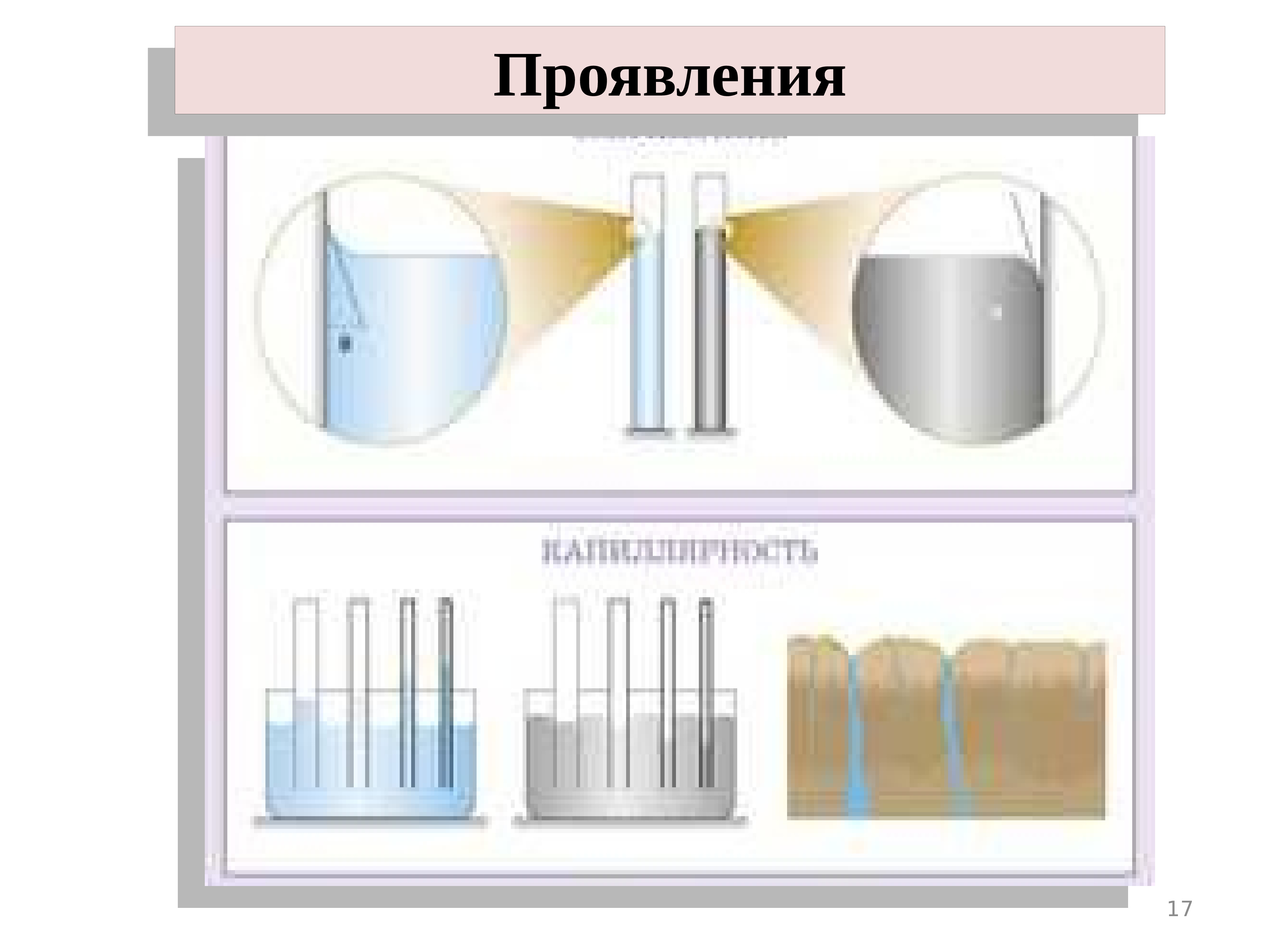 Поверхностное натяжение презентация