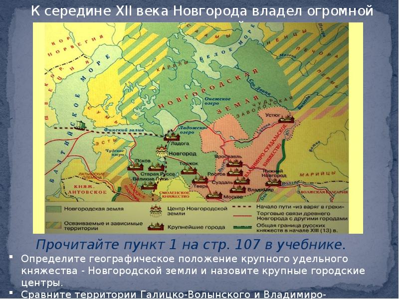 Боярские республики северо западной руси 6 класс презентация