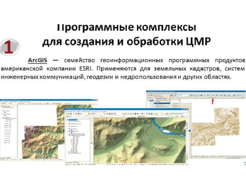 Цифровая модель рельефа презентация