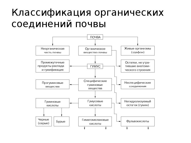 Почва содержащая органические соединения. Классификация органических веществ почвы. Классификация органических веществ почвы (по д. с. Орлову). Органическое вещество почвы. Структура органического вещества почвы.