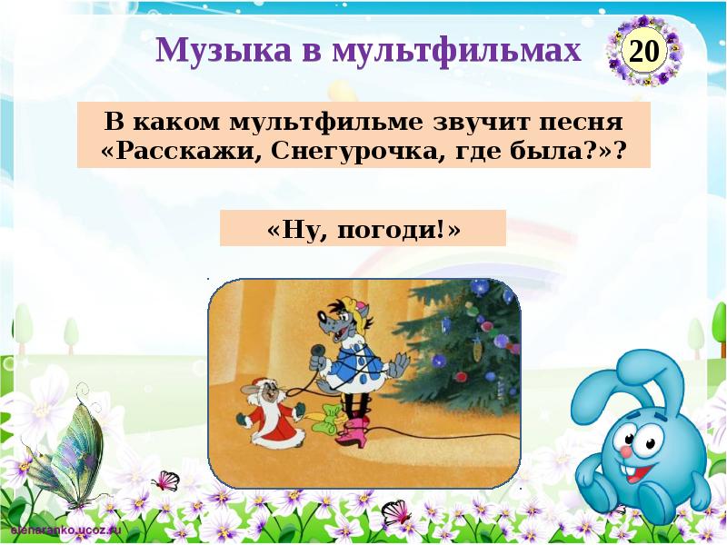 Музыка в мультфильмах презентация