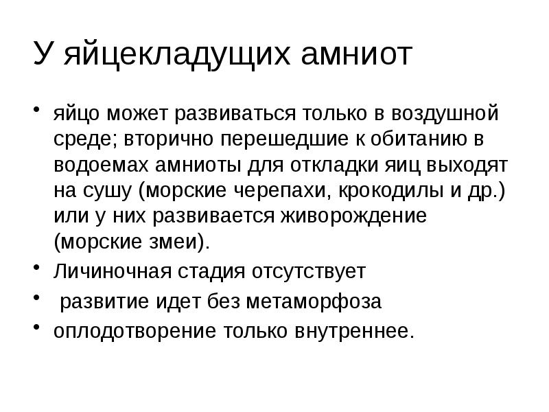 Характеристика подтипа позвоночные анамнии и амниоты