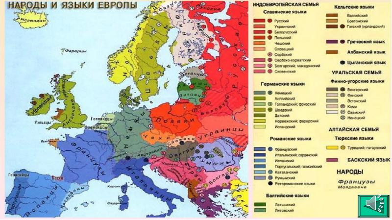 Презентация население европы 7 класс