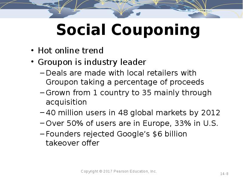 Social Couponing Hot online trend Groupon is industry leader Deals are