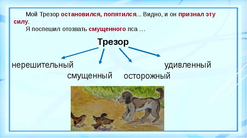 Составить план по тексту воробей