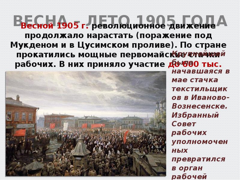 Первая русская революция презентация 9 класс
