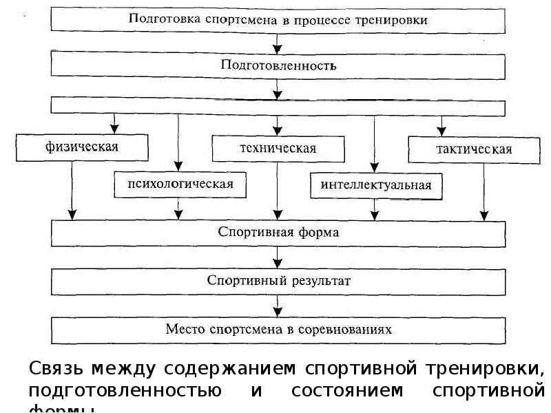 Управление процессом подготовки спортсменов презентация