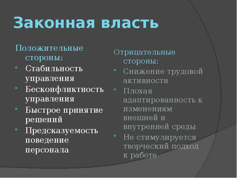 Легитимная власть