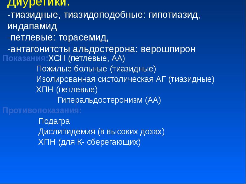 Верошпирон торасемид одновременное применение схема