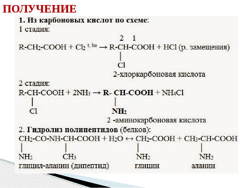 В схеме превращений уксусная кислота х аминоуксусная кислота веществом х является