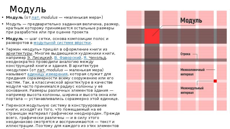 Для чего нужна модульная сетка в дизайне