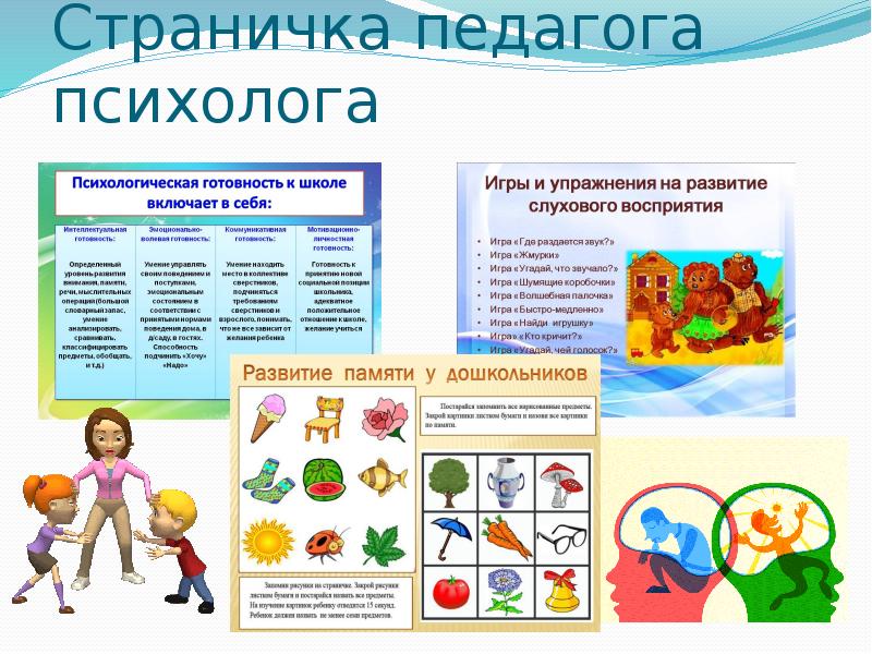 Фгос психолога доу. Страничка педагога-психолога. Стенд педагога психолога.