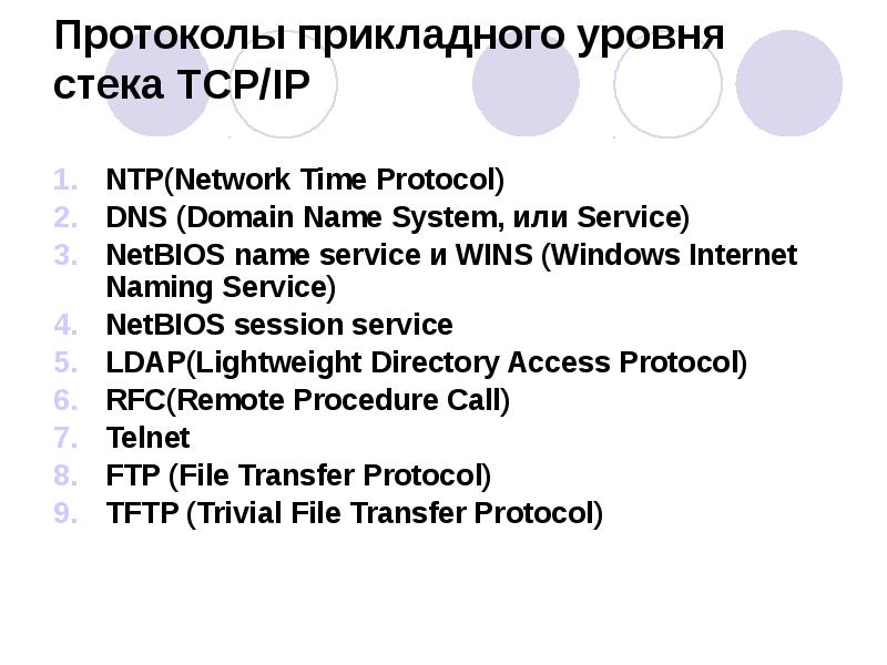 Protocol domain. Сетевые протоколы прикладного уровня. Протоколы прикладного уровня. LDAP + DNS.