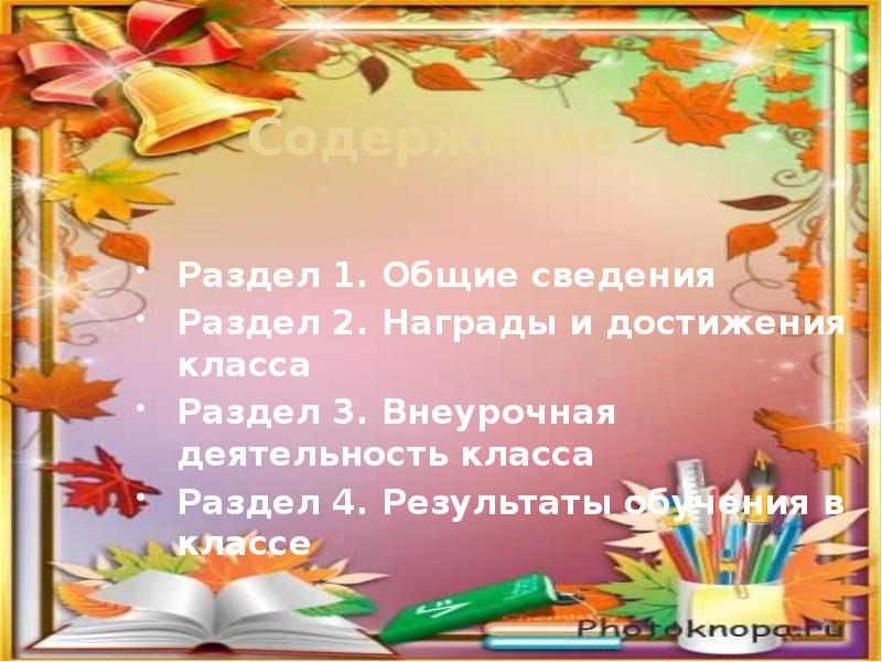 Образец портфолио на конкурс ученик года образец