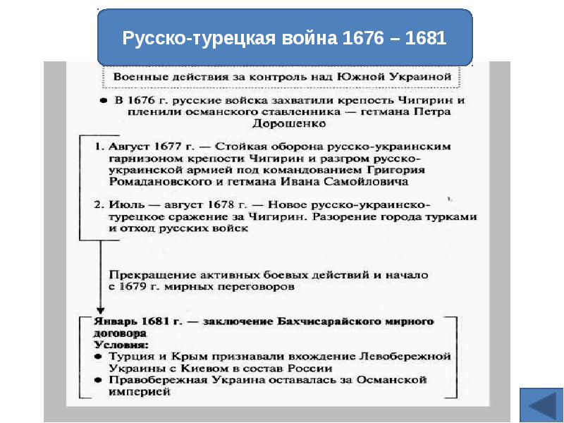 Внешняя политика россии в 17 в презентация