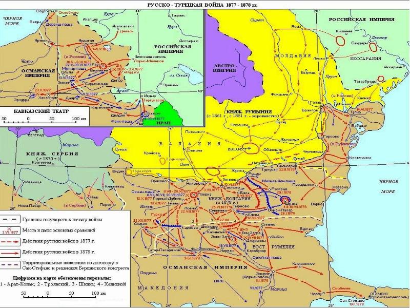 Русско турецкая 1877 1878 карта. Союзники Турции в русско-турецкой войне 1877-1878. Балканский театр военных действий русско-турецкой войны 1877-1878.