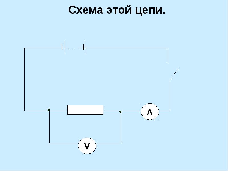 Цепь 5 ом 3 ом