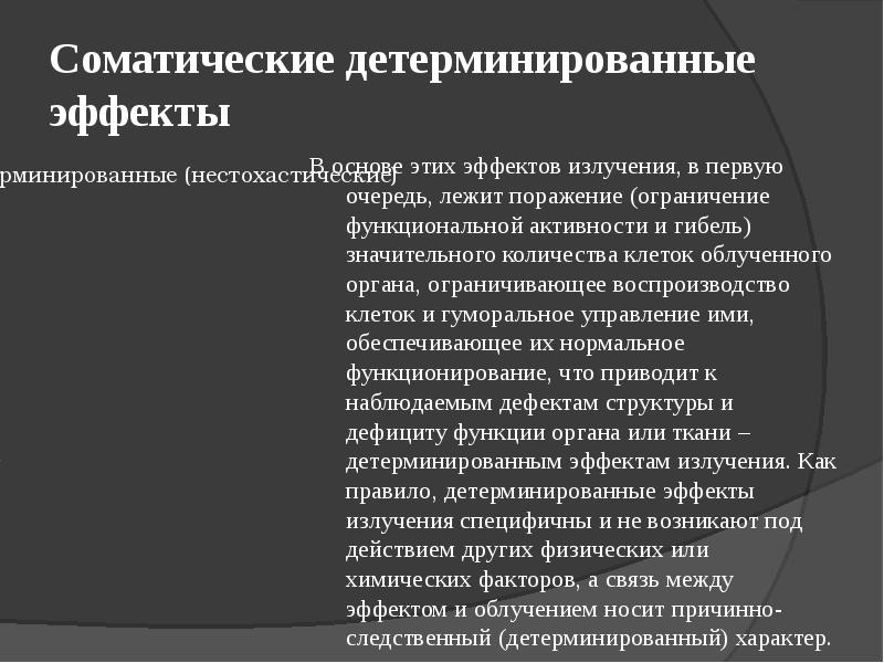 Детерминированный синдром