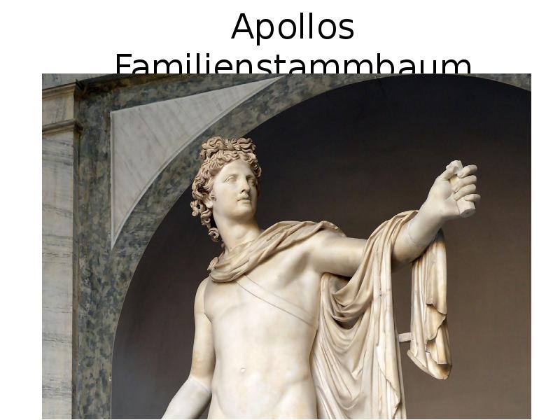 Apollos Familienstammbaum Apollos Familienstammbaum