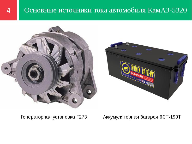 Презентация генератор автомобиля