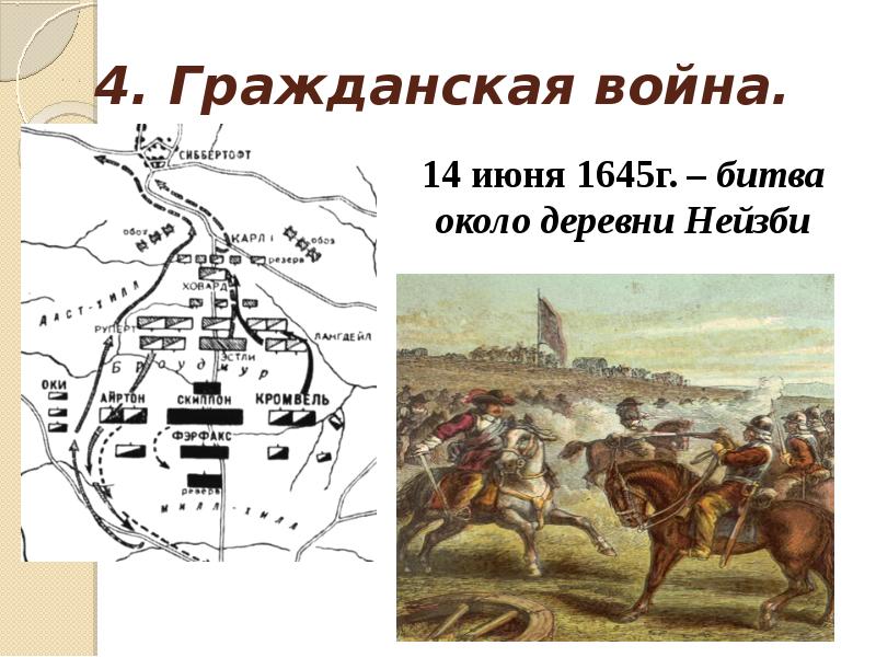 В каком году произошло сражение при нейзби. В каком году произошло сражение при нейзби