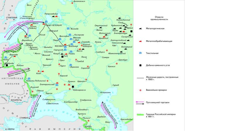 Российская империя при петре 1 европейская часть контурная карта 8 класс