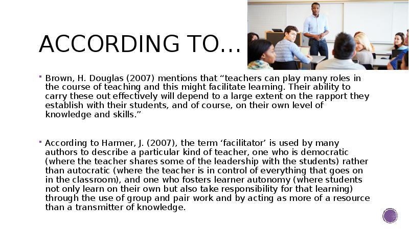 The role of teachers in the 21 st century