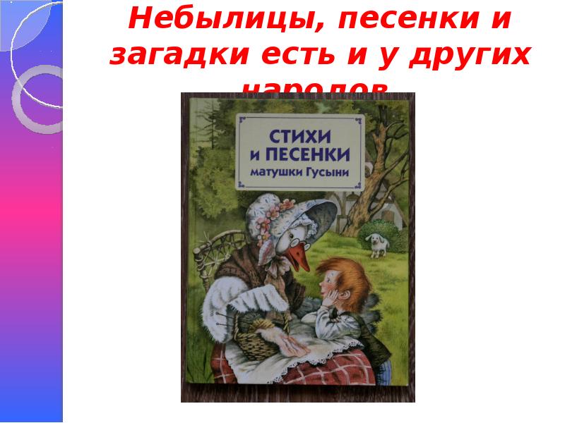 2 класс литературное чтение английские народные песенки