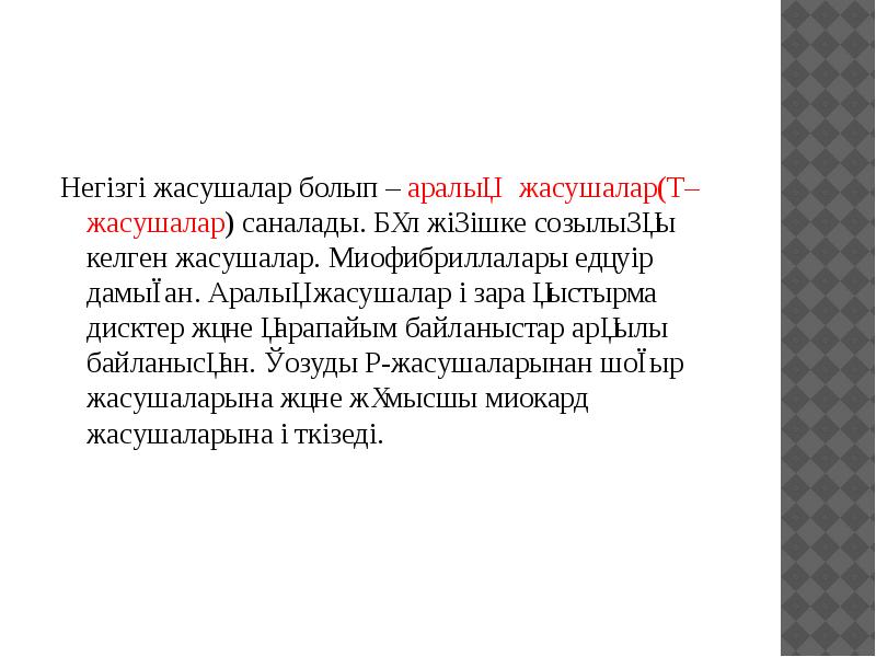 Негізгі жасушалар болып – аралық жасушалар(Т–жасушалар) саналады. Бұл жіңішке созылыңқы Негізгі жасушалар болып – аралық жасушалар(Т–жасушалар) саналады. Бұл жіңішке созылыңқы