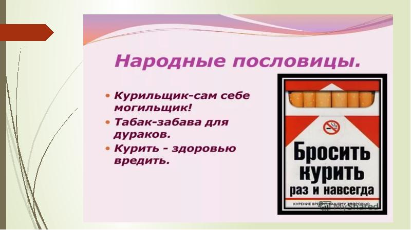 Проект курить уже не круто