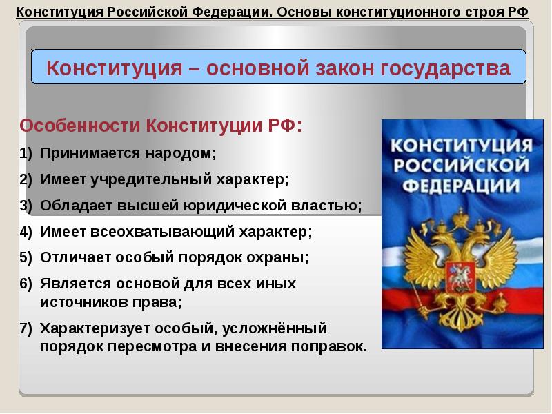 Урок конституционное право 10 класс презентация