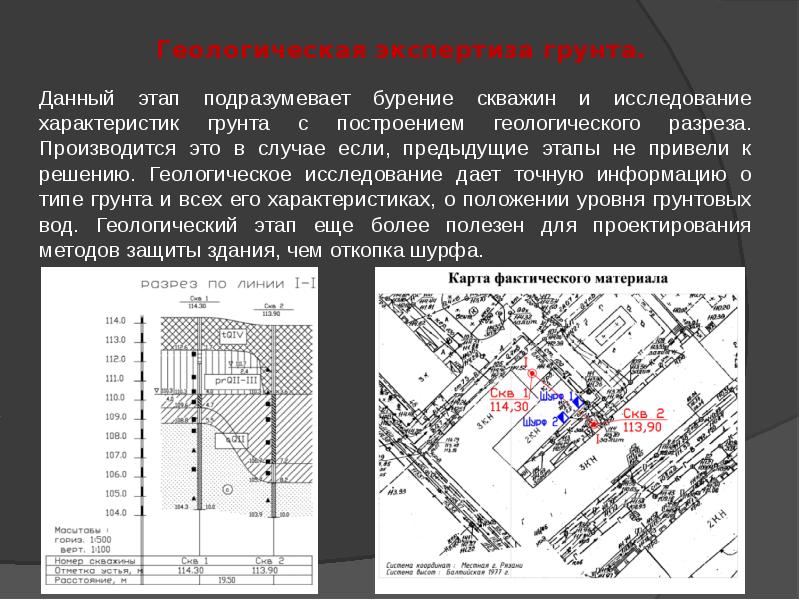 Геологическая экспертиза проектов геологического изучения