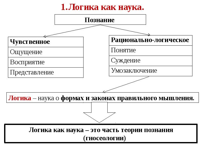 Презентация по теме логика