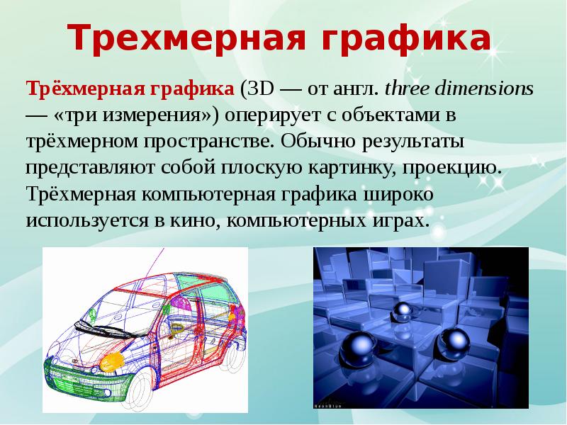 3 д моделирование презентация